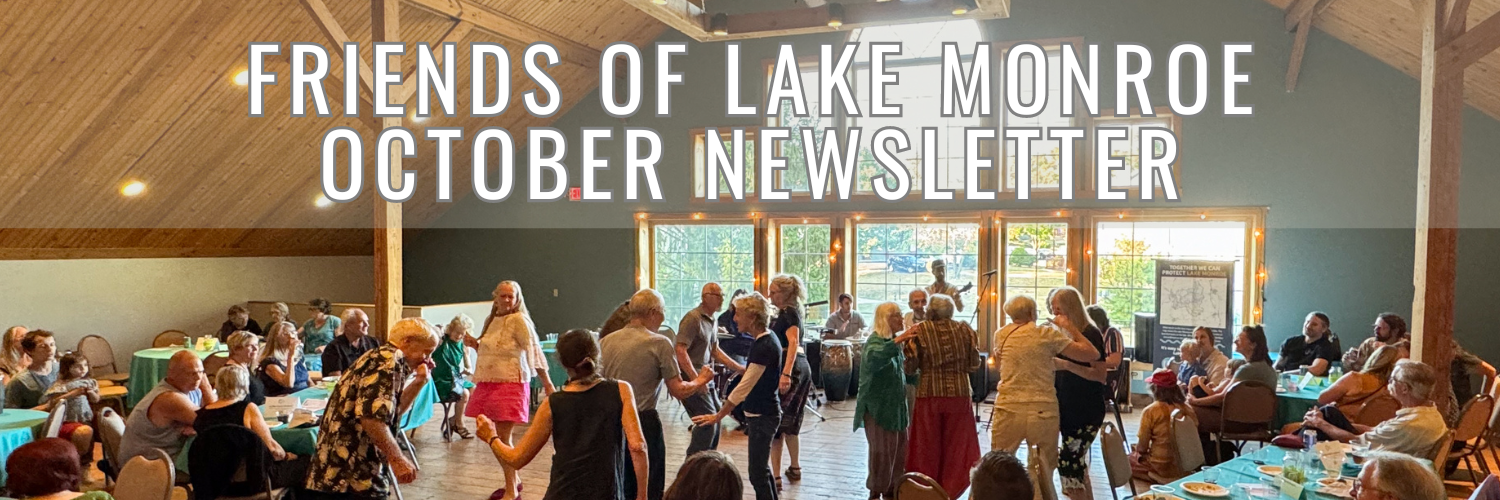 Friends of Lake Monroe October Newsletter - photo of people dancing