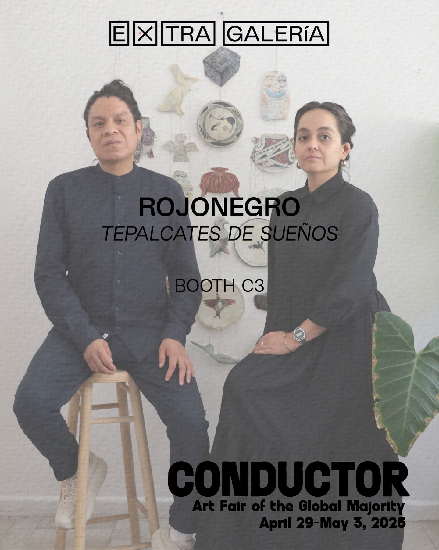 Esta semana Extra Galer&iacute;a participa en la feria de arte Conductor, organizada por Powerhouse Arts en Brooklyn, con ROJONEGRO, proyecto de No&eacute; Mart&iacute;nez y Mar&iacute;a Sosa. @rojonegro.ome  @maria_sosa_ruiz @radioimaginario 

ROJON