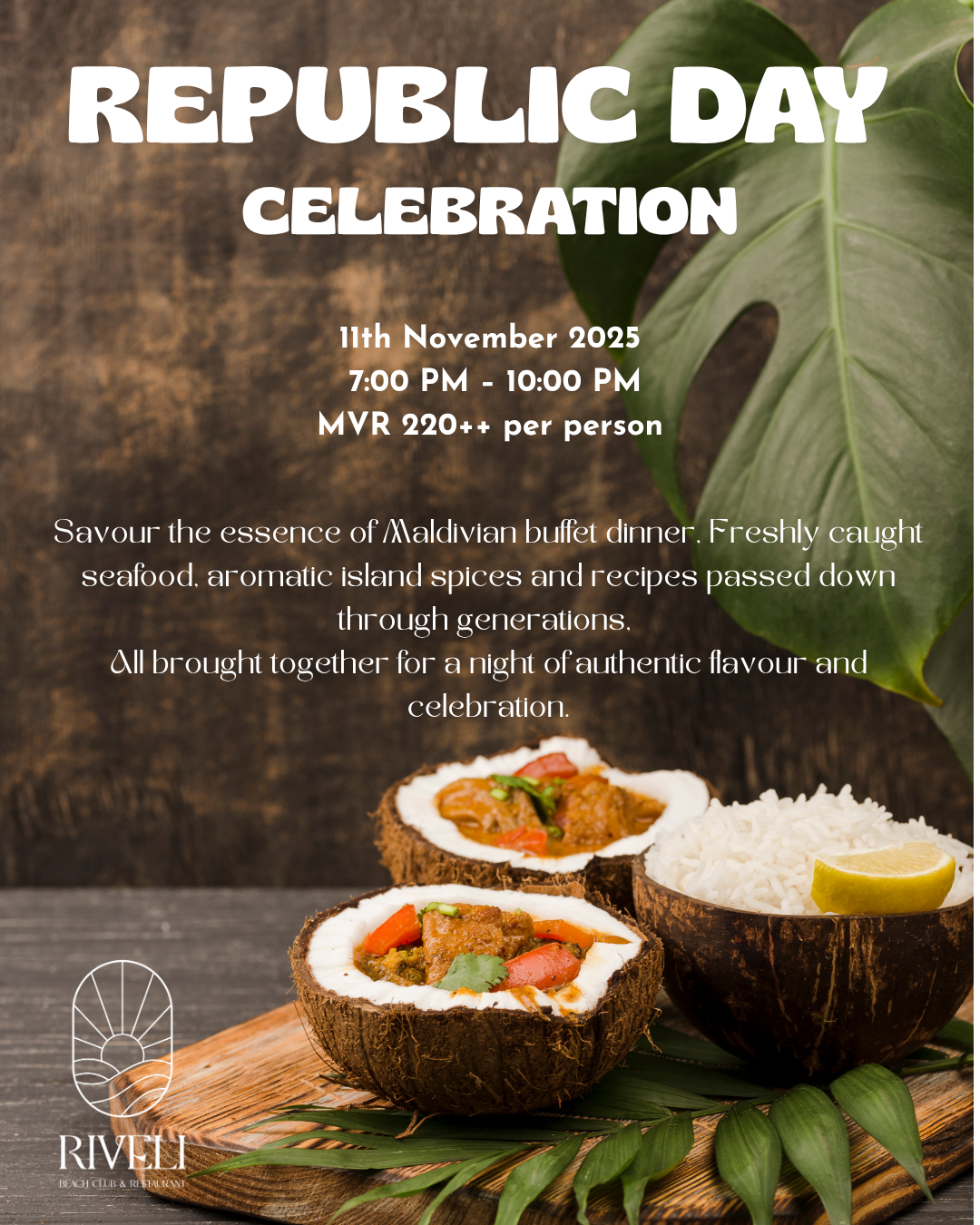 Republic Day Celebration Buffet Dinner