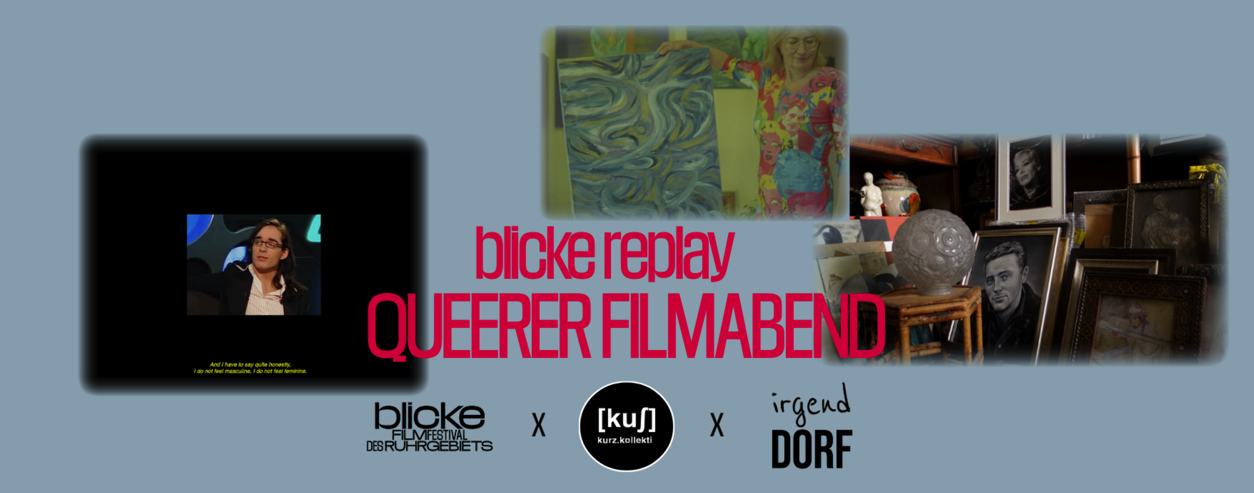 blicke replay: Queerer Filmabend