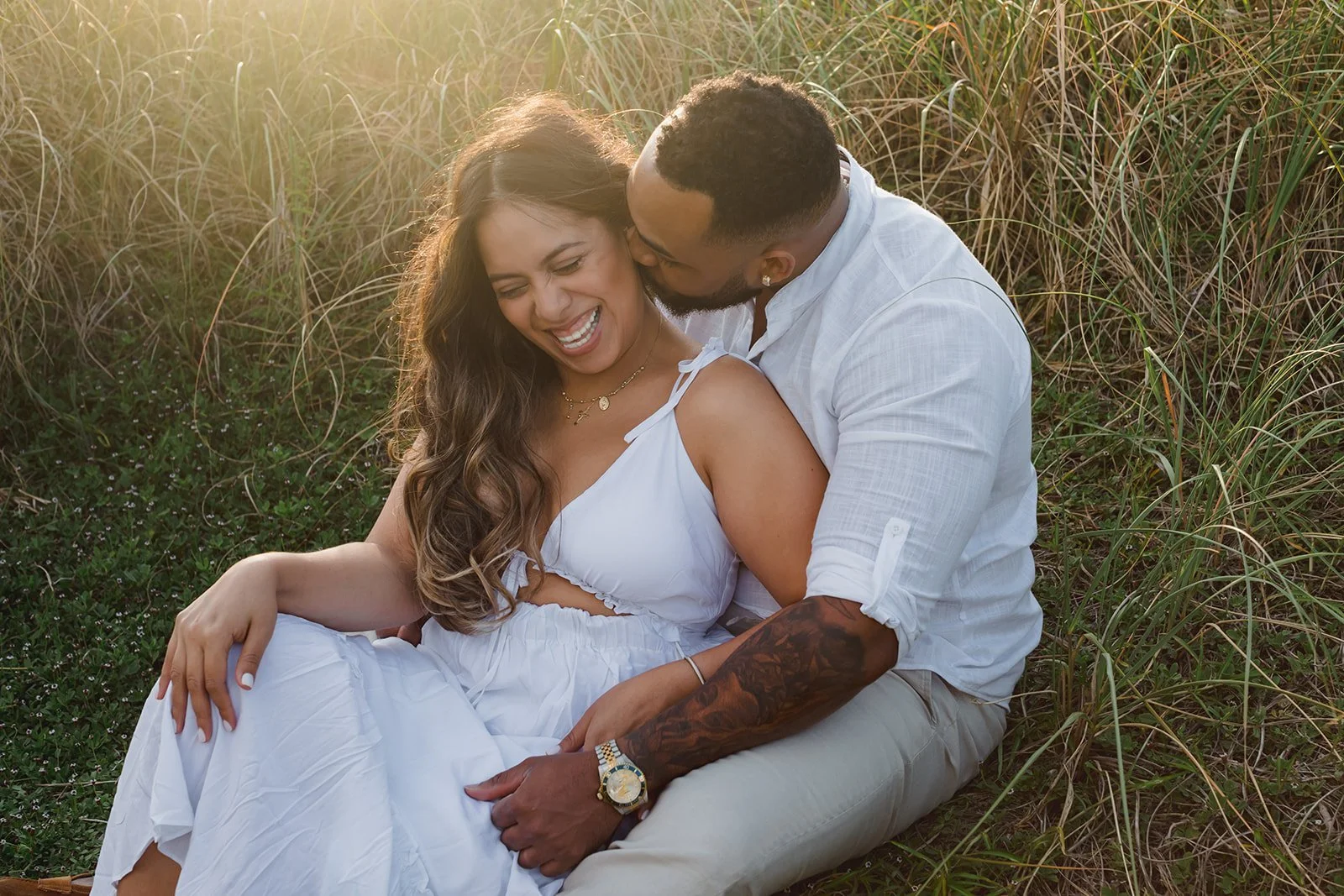 Maria and Joel | Engagement Session at South Pointe Beach