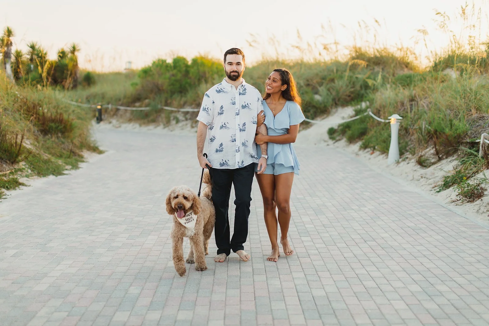 Gabrielle and Dillon | Engagement Session at South Pointe Beach