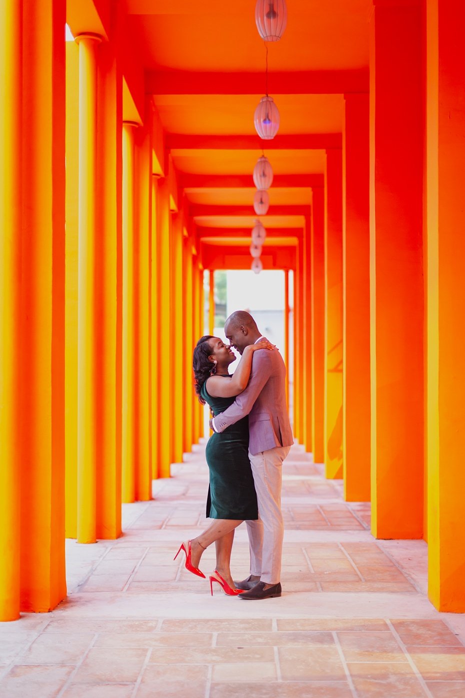 Choumate & Berthony Engagement Session at The Miami Design District -  Cortiella Photography