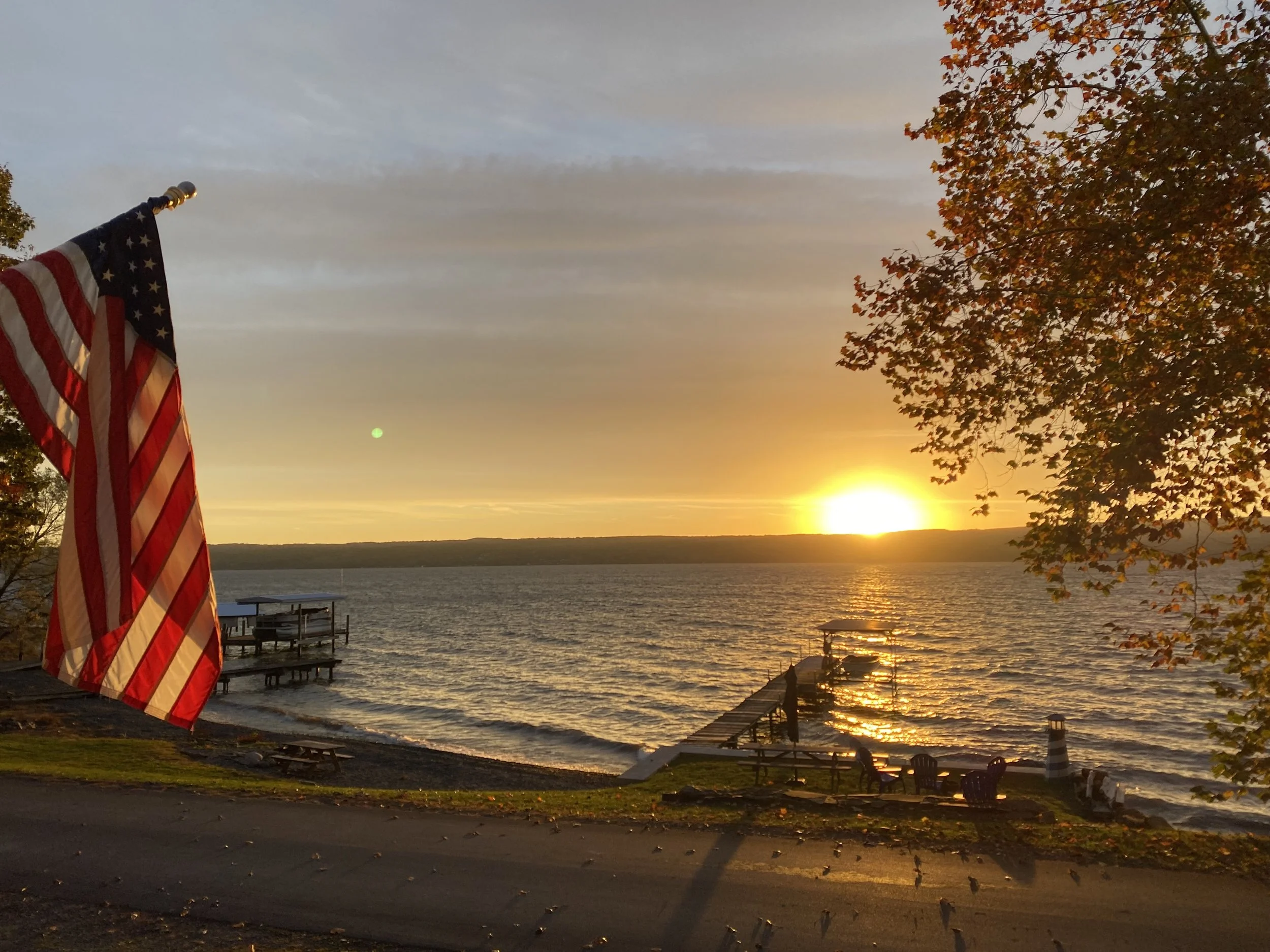 Sunset at Daniel's Place