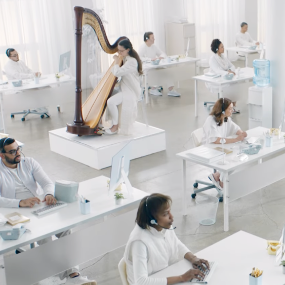 The Call Center from Heaven