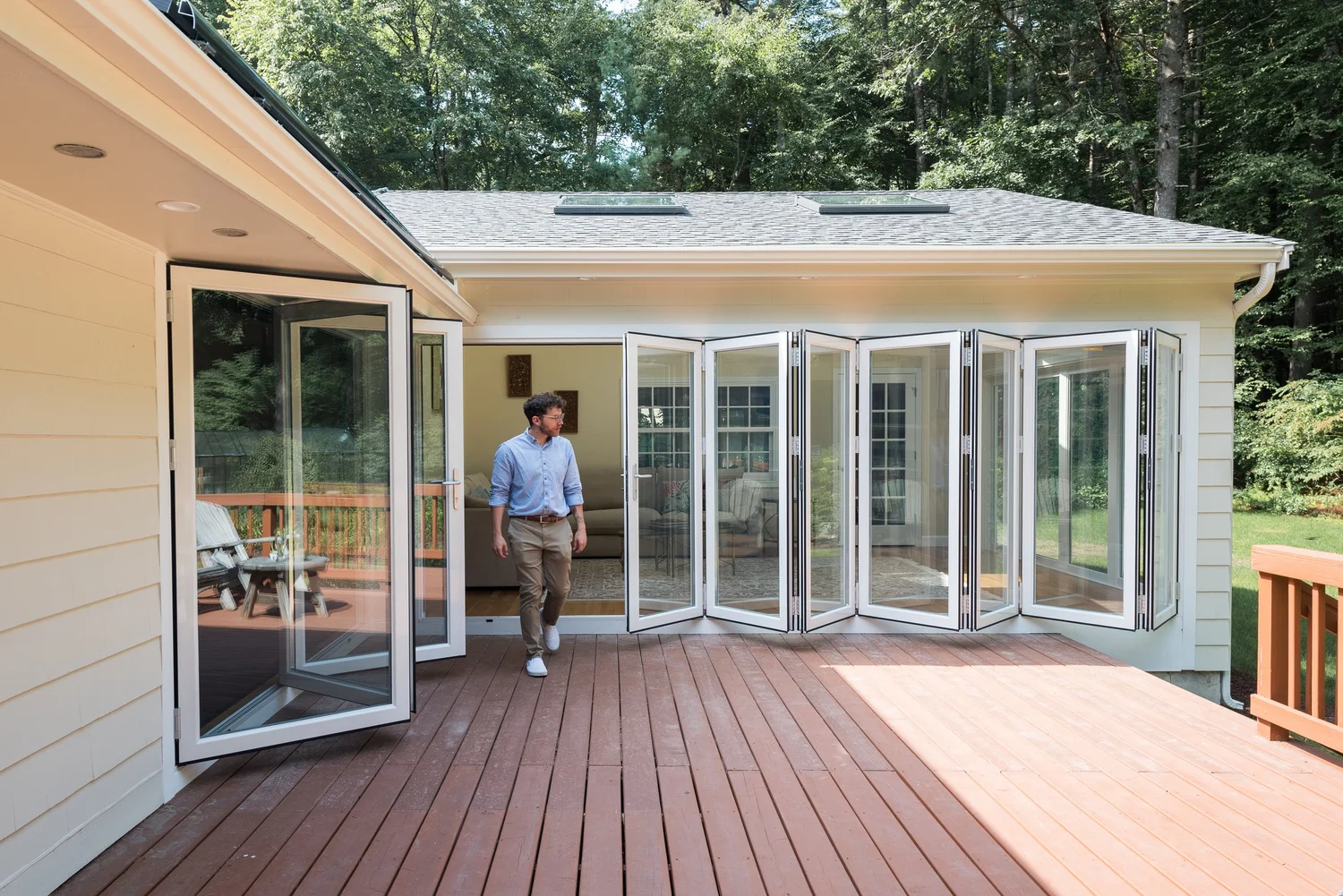 Residential architecture project in New England by Making Architecture