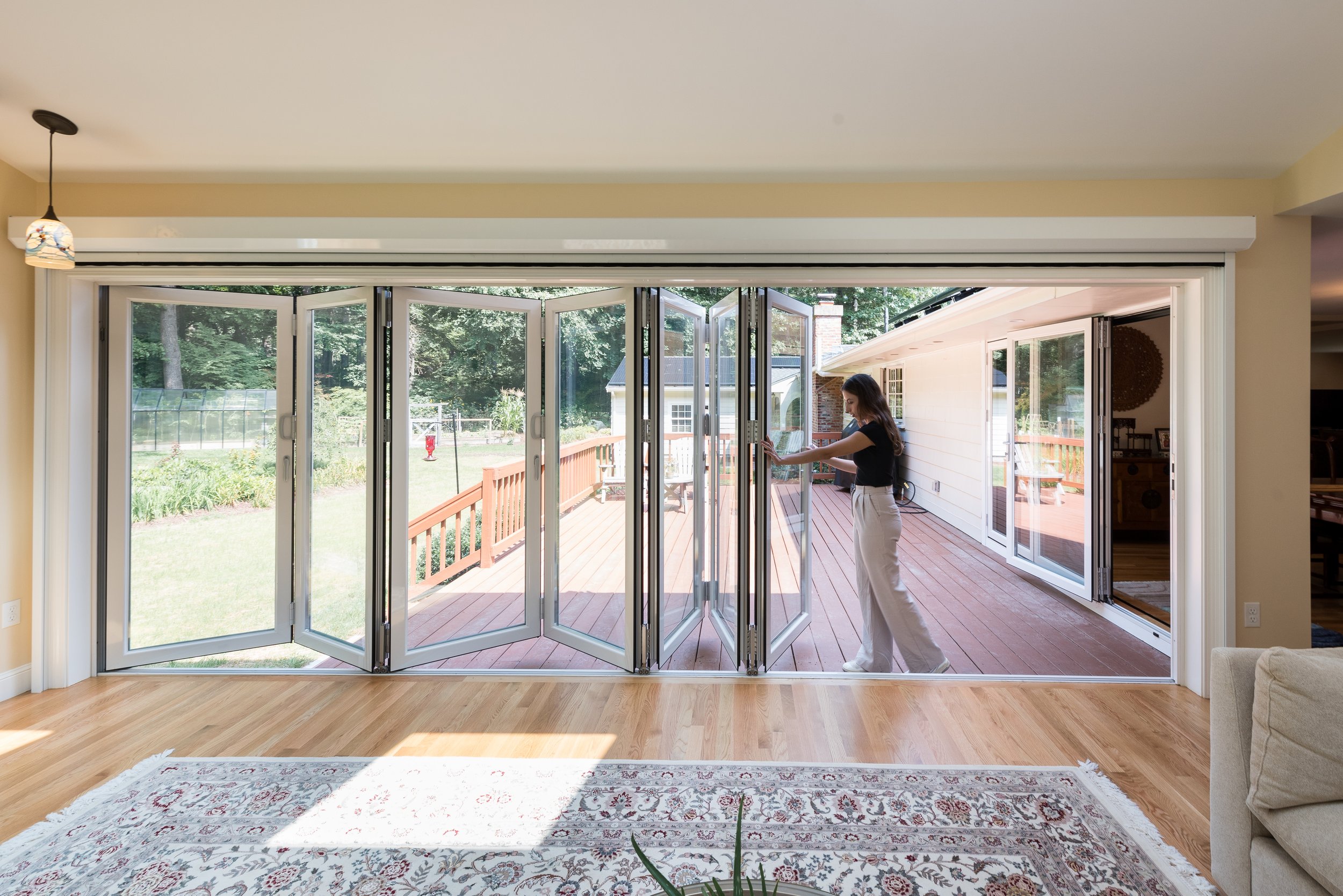 Inside Out Sun Room — making