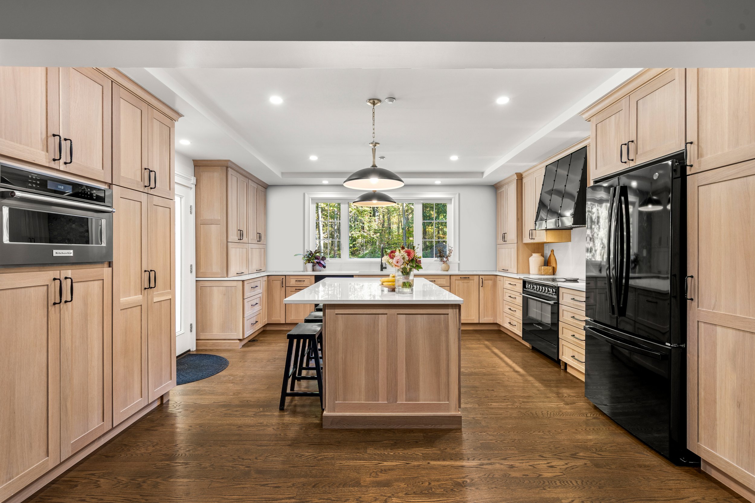Organic Modern Kitchen — making
