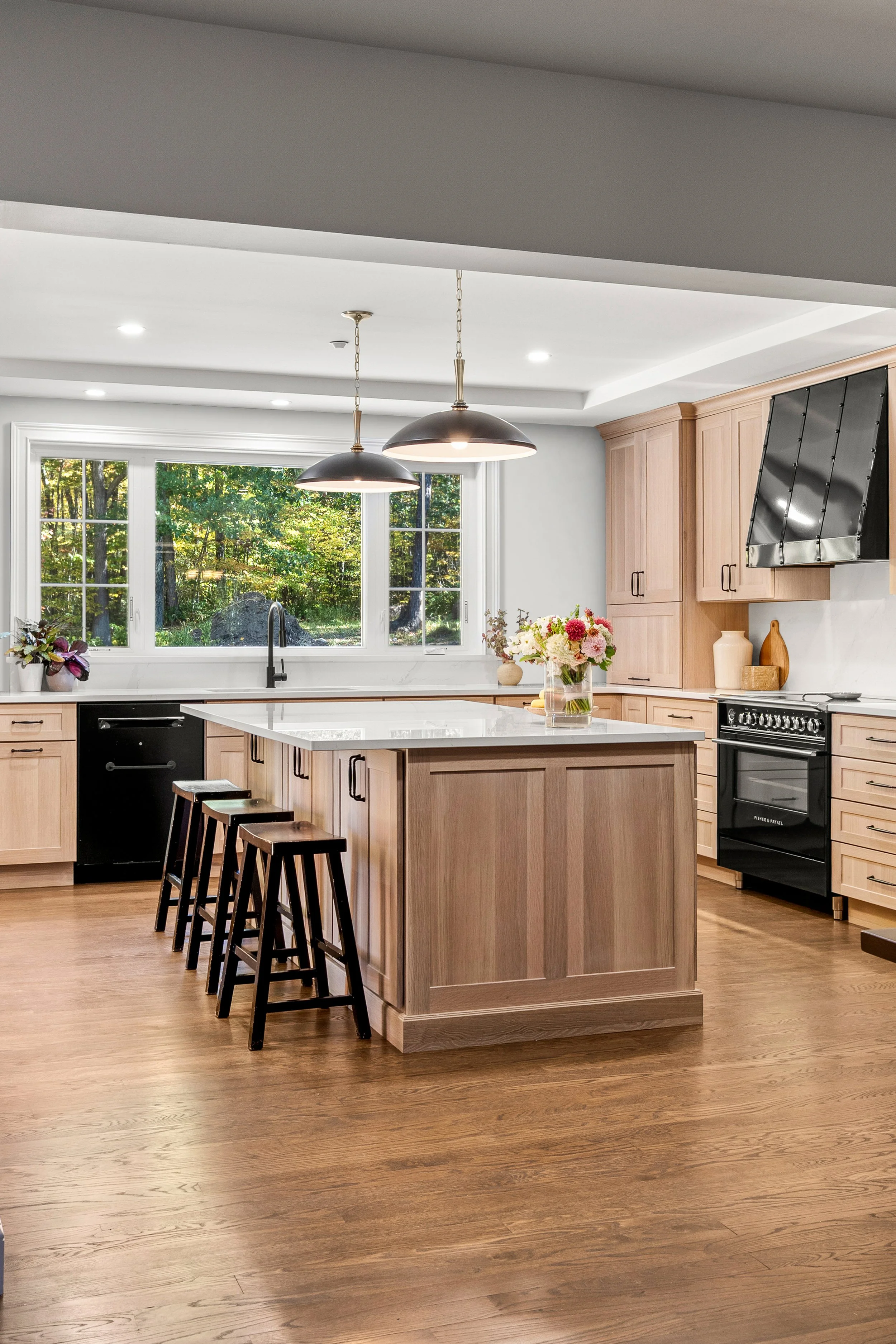 Organic Modern Kitchen — making