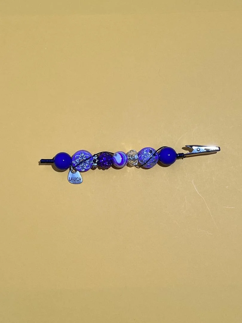 Purple Rain Handmade Roach Clip