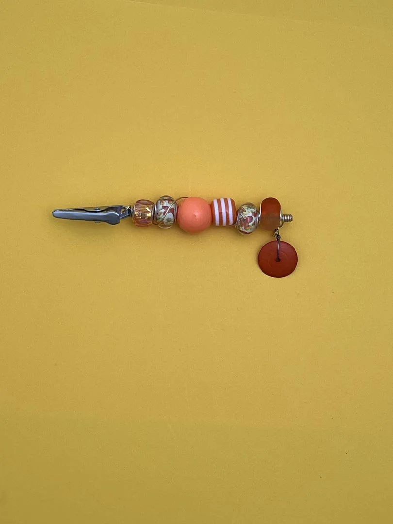 Orange Blossom Special Handmade Roach Clip