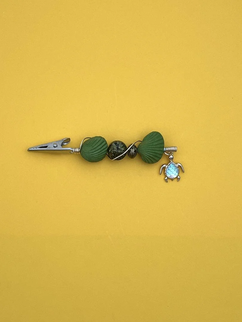 She Sells Seashells Handmade Roach Clip