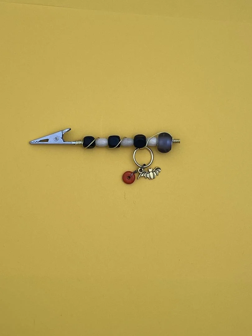 Bats in the Belfry Handmade Roach Clip
