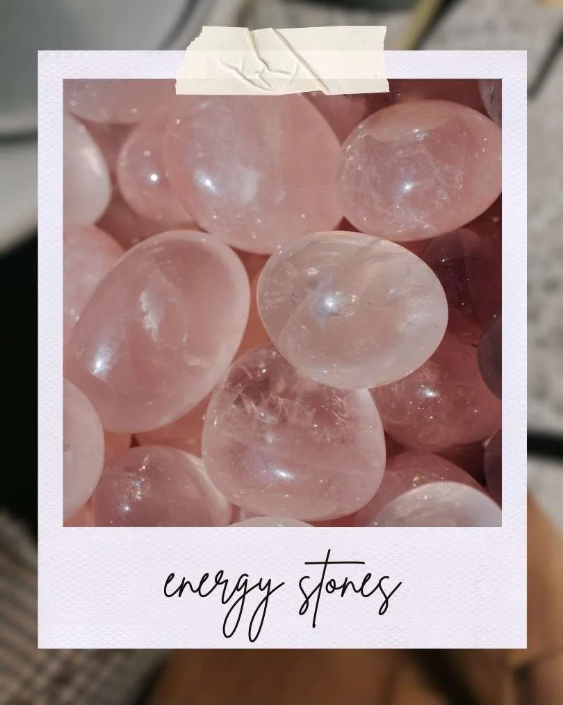 rose quartz stones