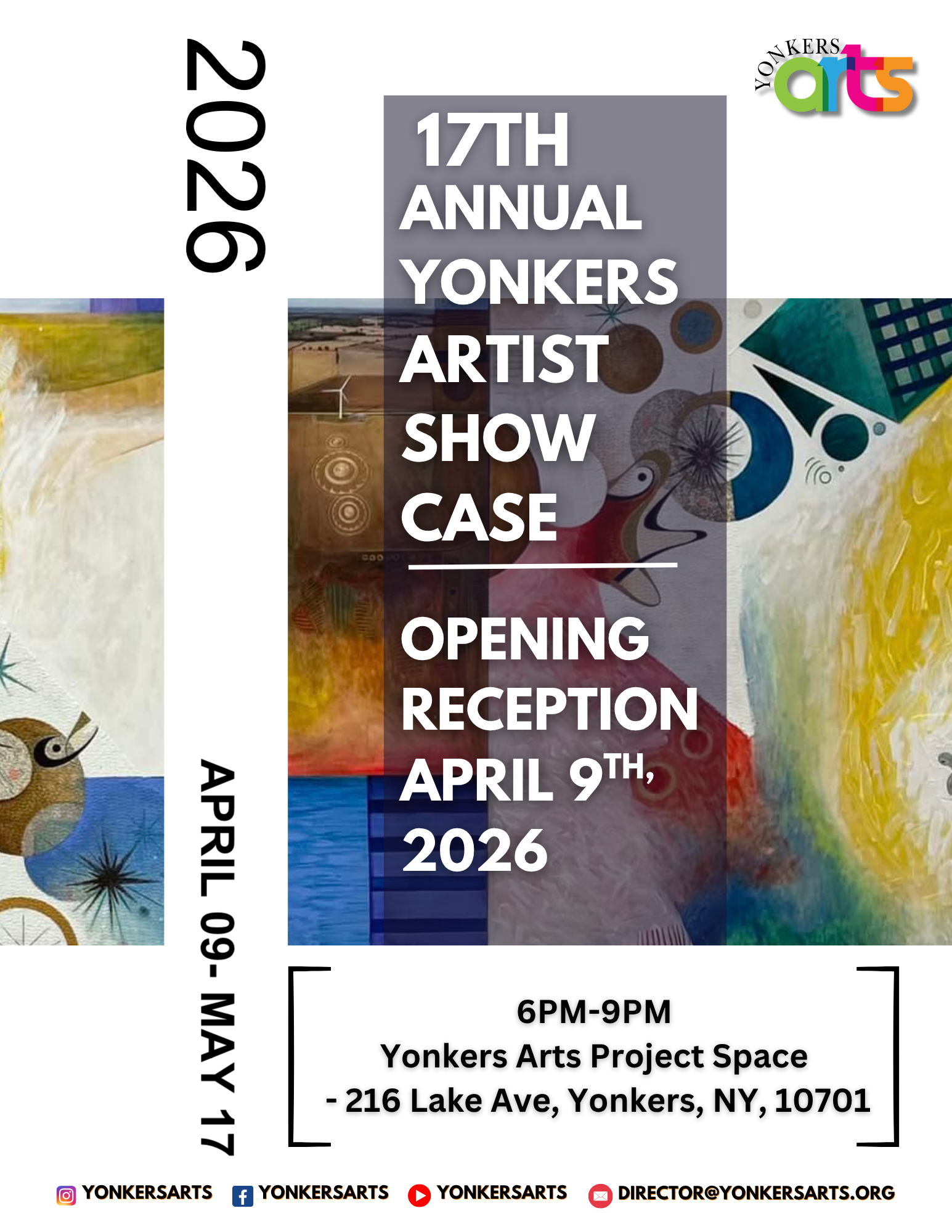 17th Annual Yonkers Artist Showcase Opening Reception