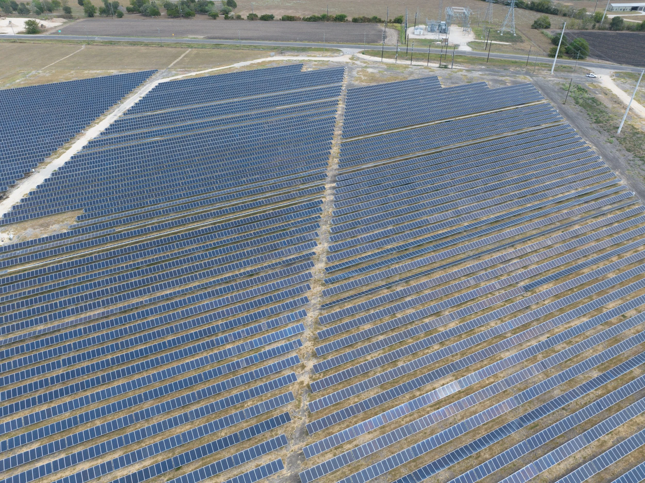Aerial Solar Farm