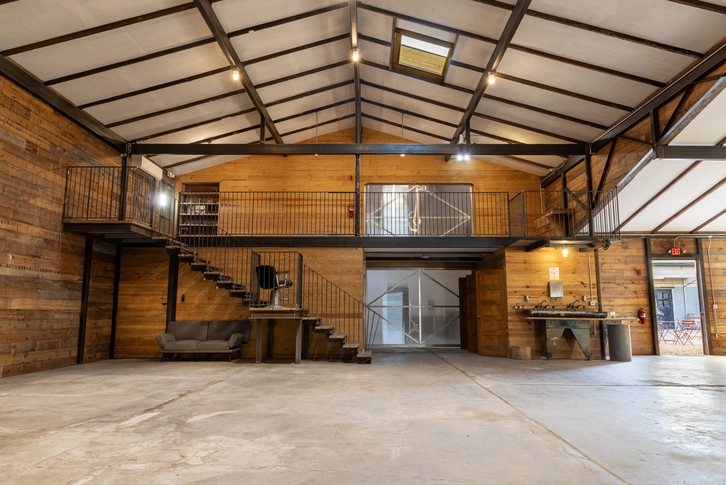 West Hall and Balcony