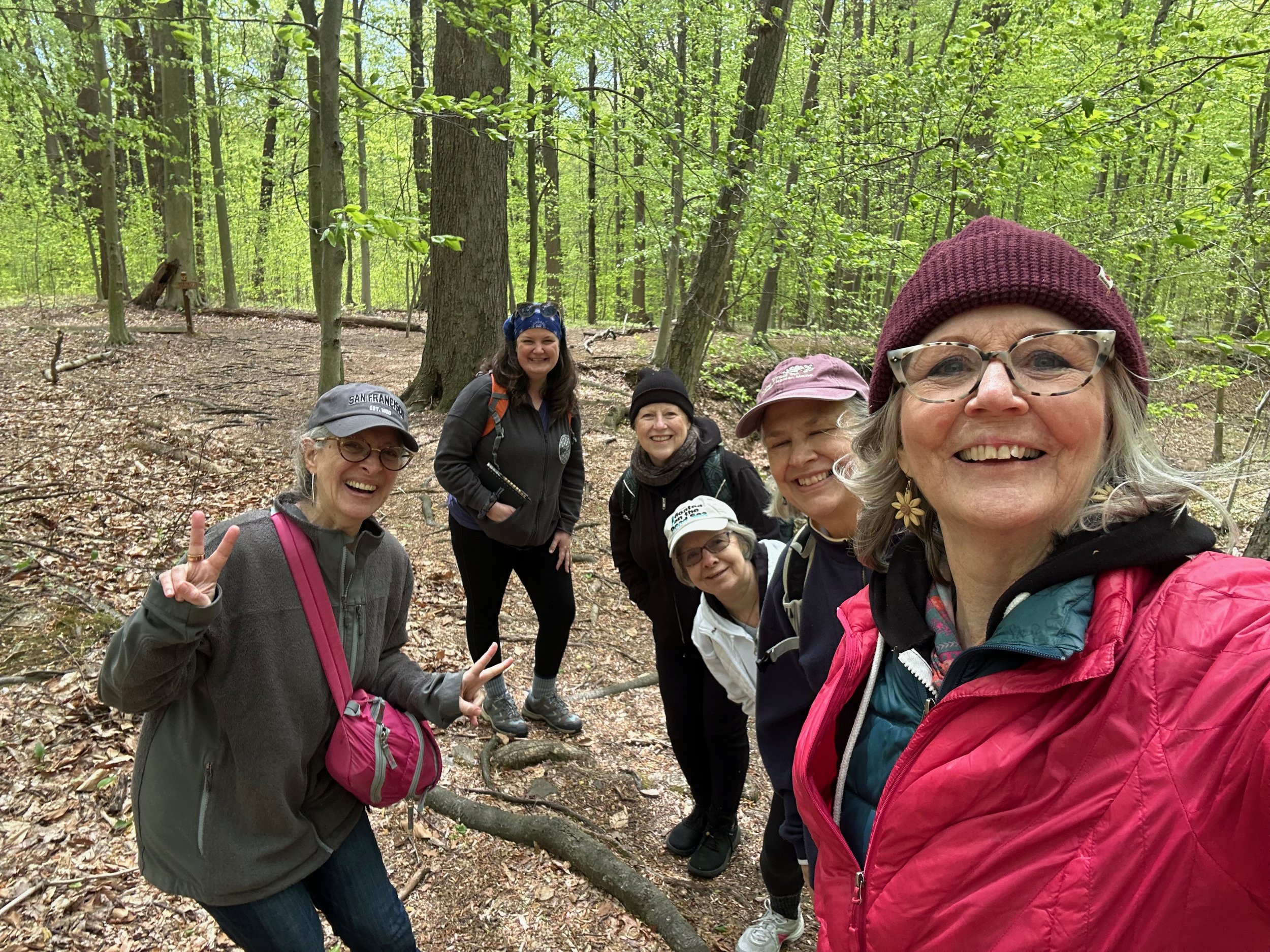 Six Women, One Forest, and Heartprints Along the Fall Line