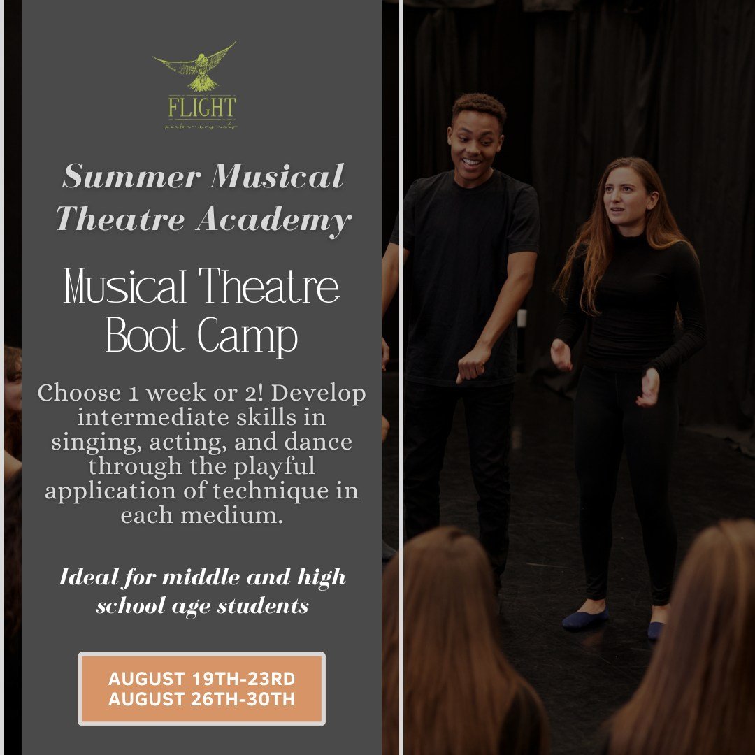 Summer Musical Theatre Academy is in full action! 🙌⁠
⁠
At Musical Theatre Boot Camp, young thespians will explore how to become a responsive team player on the stage.⁠
⁠
During these week-long sessions, you will develop intermediate skills in singin