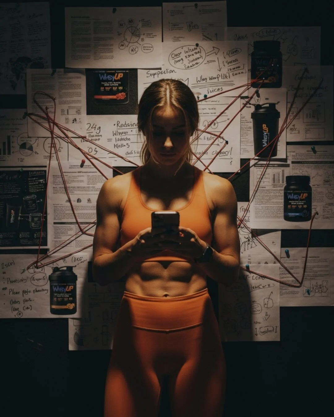 Overthinking everything&hellip; except my choice of protein.🙃⚡️

#drinkwheyup #fitness #wheyup #protein