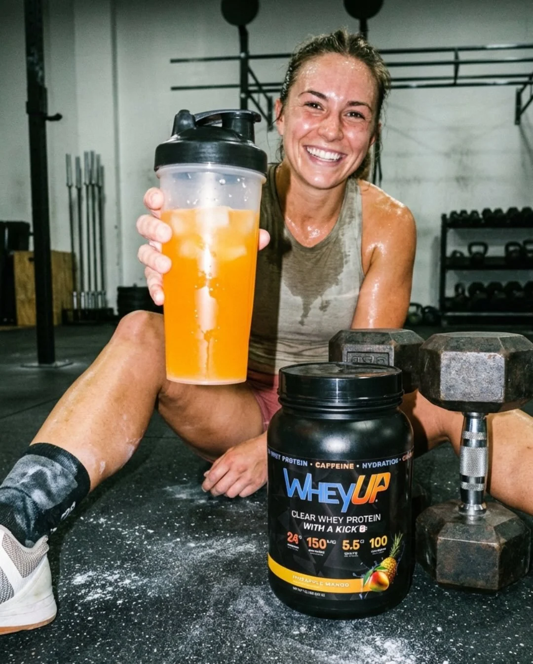 Protein that makes you smile 😊 

#drinkwheyup