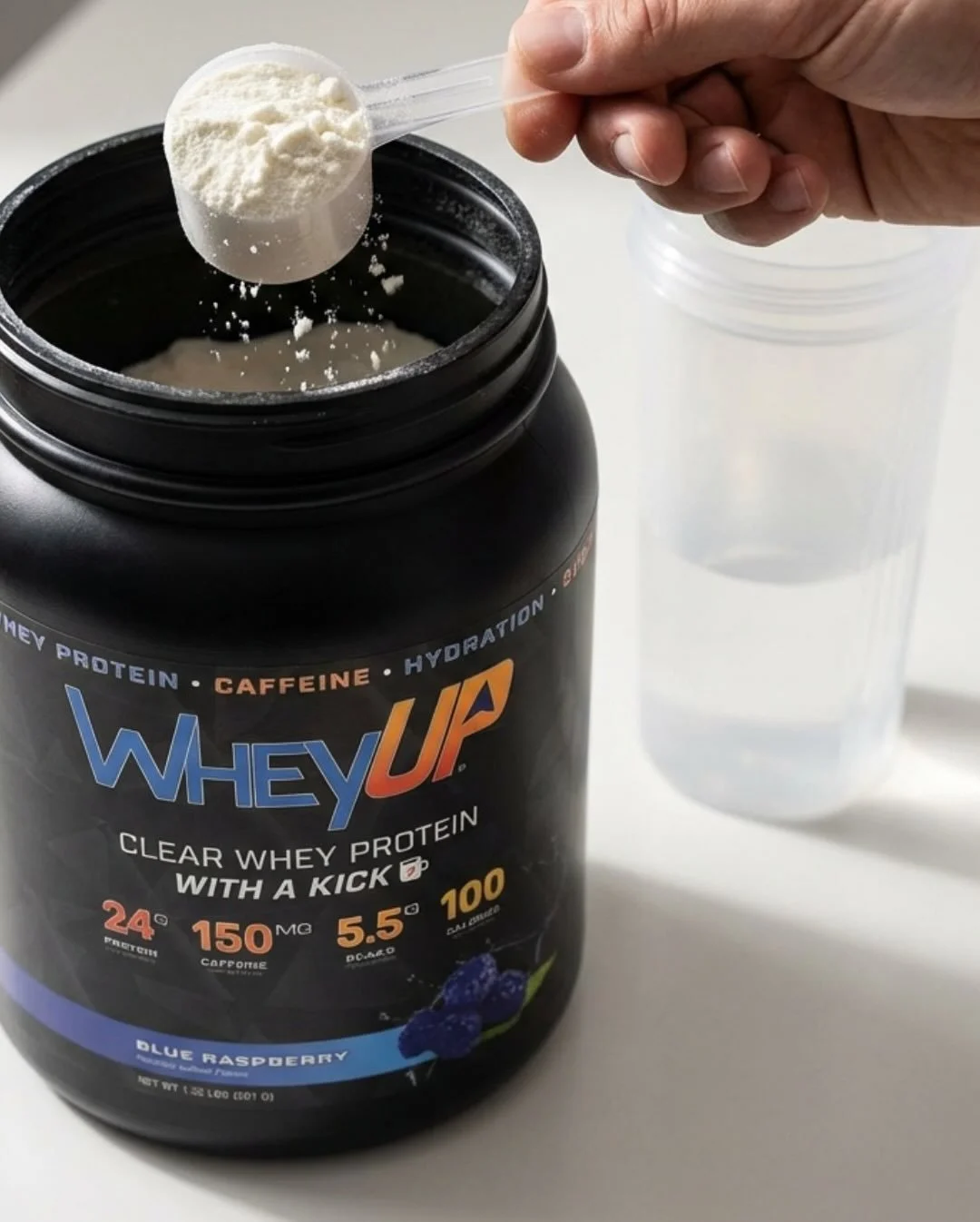 If your protein feels heavy, clumpy, or hard to get down&hellip;
it&rsquo;s time to upgrade.

WheyUP is clear whey protein with a kick , light, refreshing, and energizing.
Perfect for mornings, post-workout, or when coffee just isn&rsquo;t enough.

O