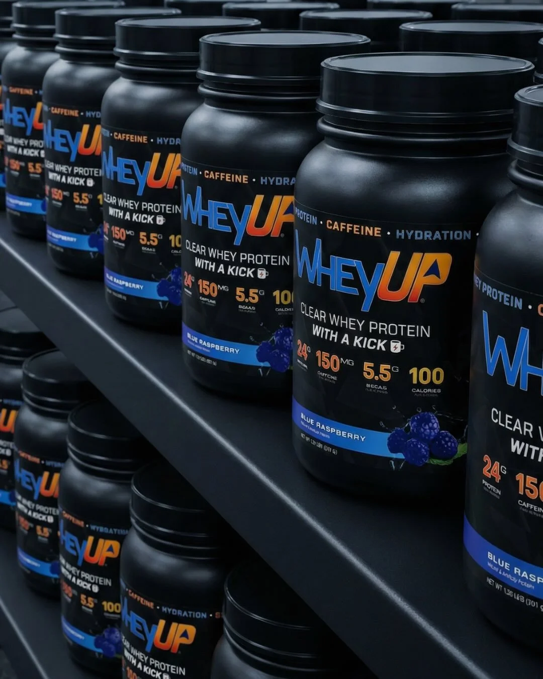 24g protein. 150mg caffeine. No slowing down

#drinkwheyup