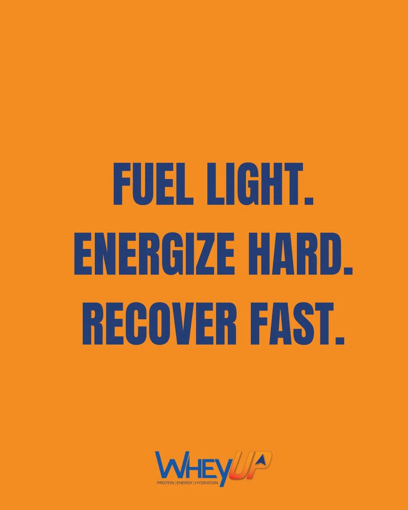 For early mornings, hard workouts, and long days.
Fuel light. Energize hard. Recover fast.

#drinkwheyup #energy #powerup #keepmoving