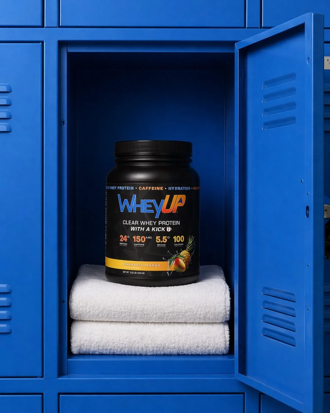What&rsquo;s in your locker? 👀

#drinkwheyup