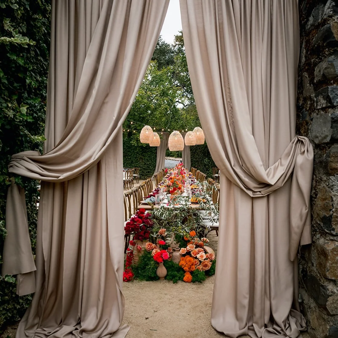 When every detail is considered, how it looks, how it feels, how it tastes, an event transforms into something more. It becomes an experience.

A few of my favorite details pictured:
- Custom embroidered bandanas by @magillclothing that did triple du