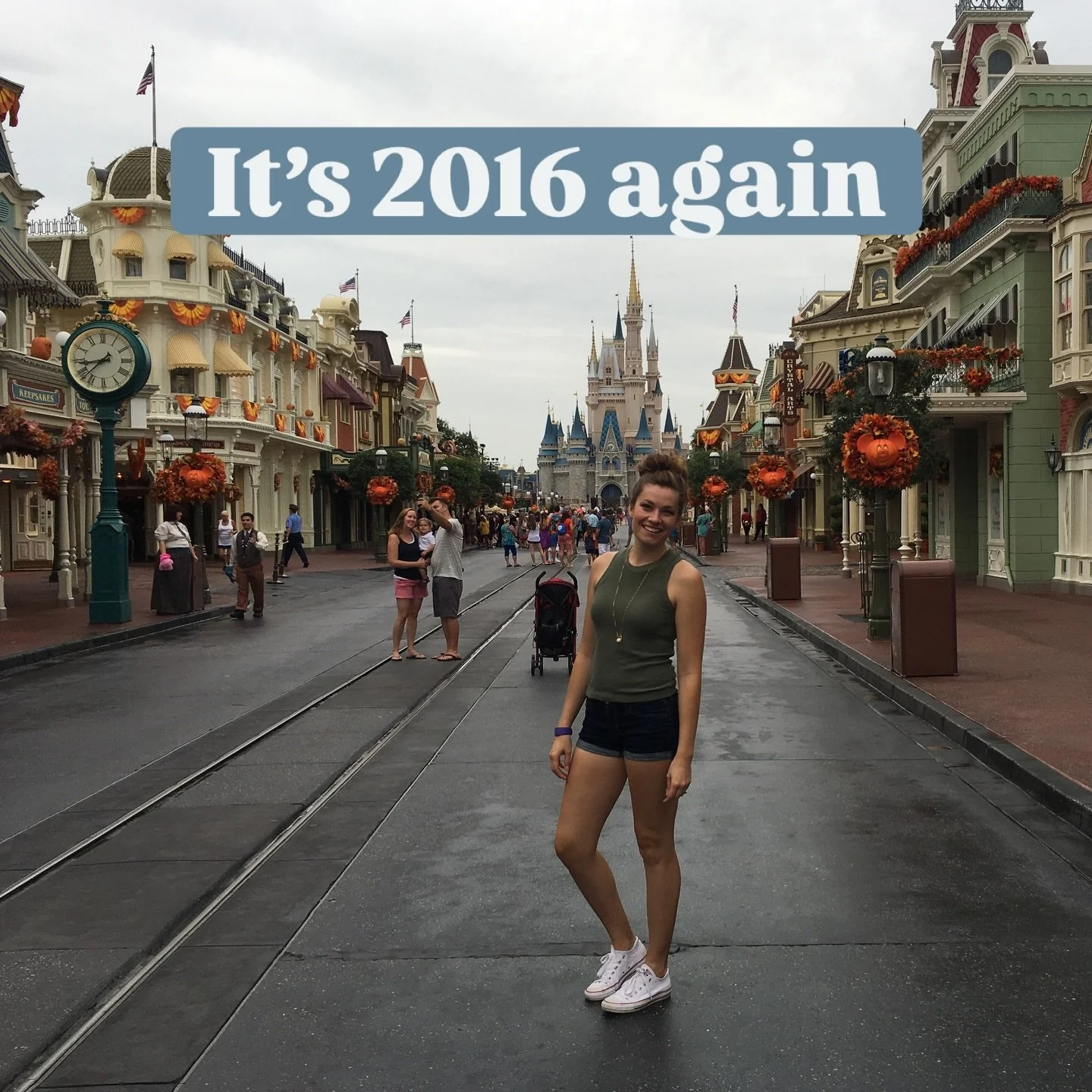 It&rsquo;s 2016 again. I&rsquo;m a childless Disney Adult living my best life 😜 Also, let this be my petition to bring back Wishes.