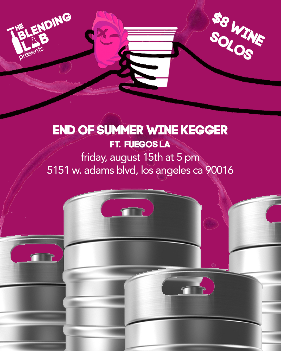 End of Summer Wine Kegger @ The Blending Lab
