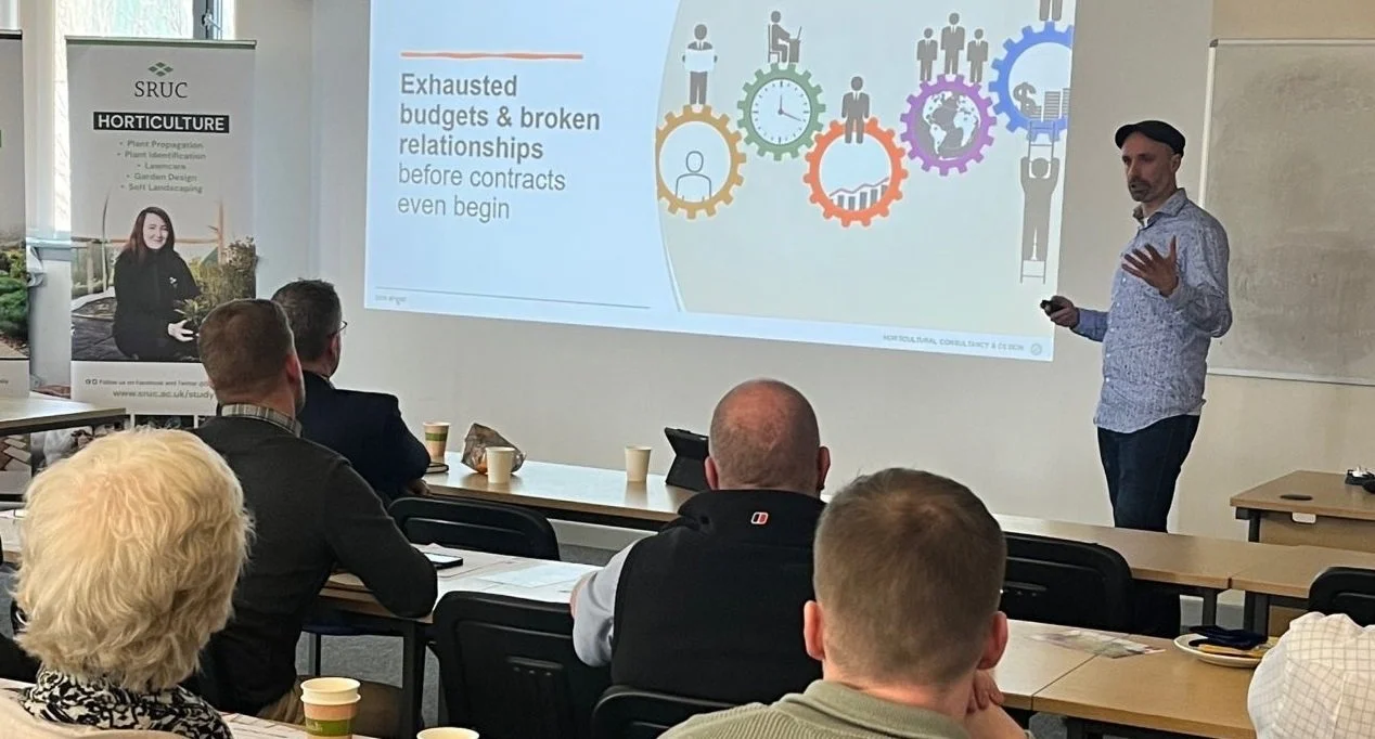 Presenting to industry!