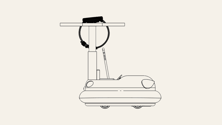 Joy-Ride industrial design linework