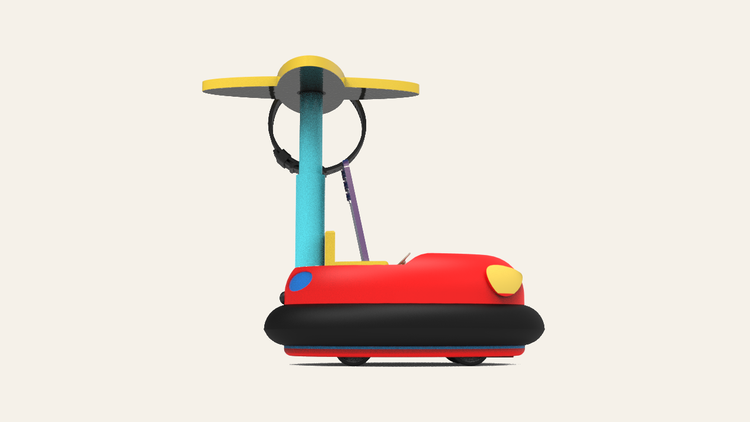 Joy-Ride finished product render