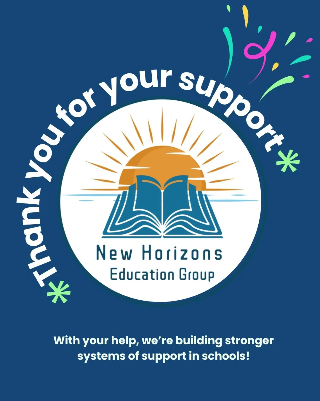Behind every great school system is a team that knows what works.

That&rsquo;s where New Horizons Education Group shines, helping educators and BCBAs create lasting systems for student success. From FBAs and BIPs to classroom coaching and training, 