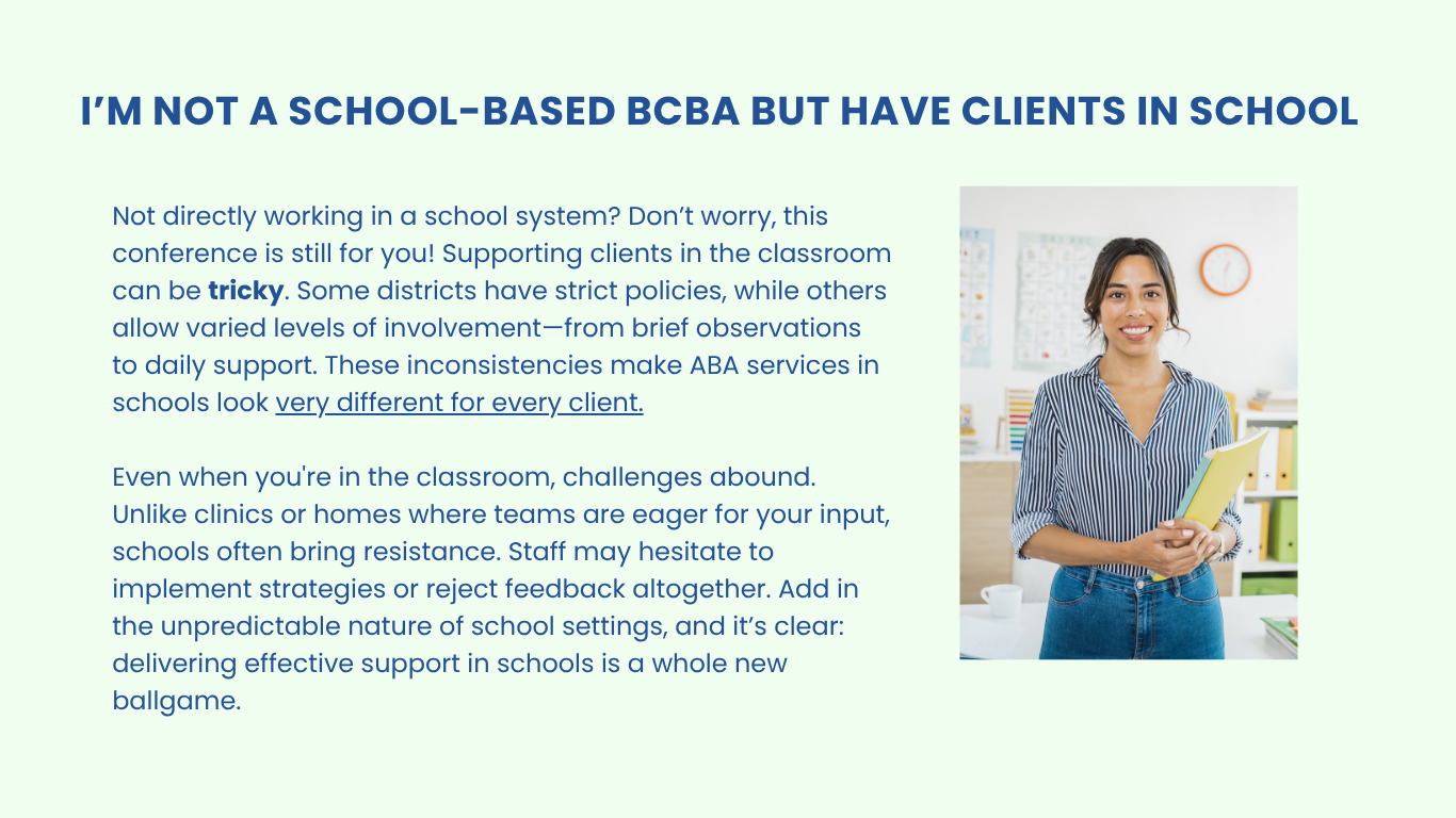 BCBAs Working in Schools — Class on Task