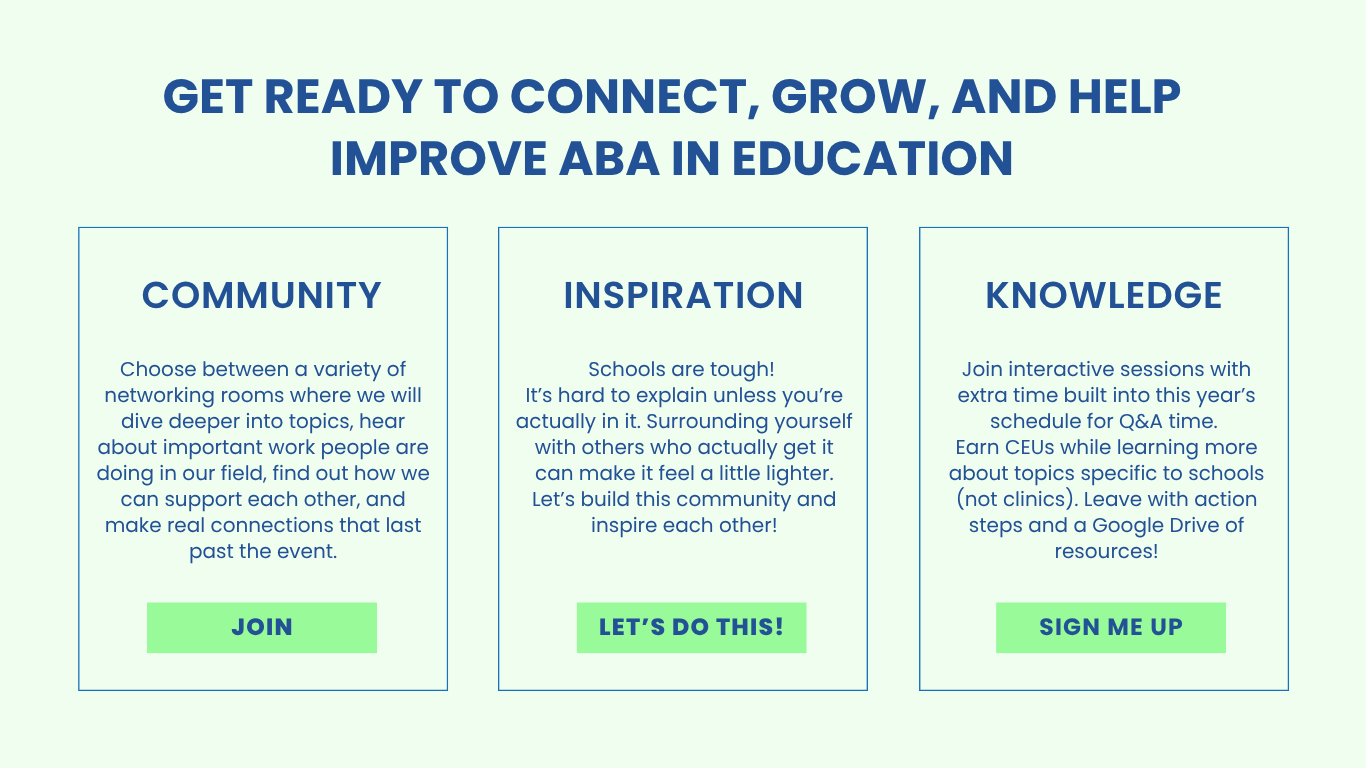 BCBAs Working in Schools — Class on Task