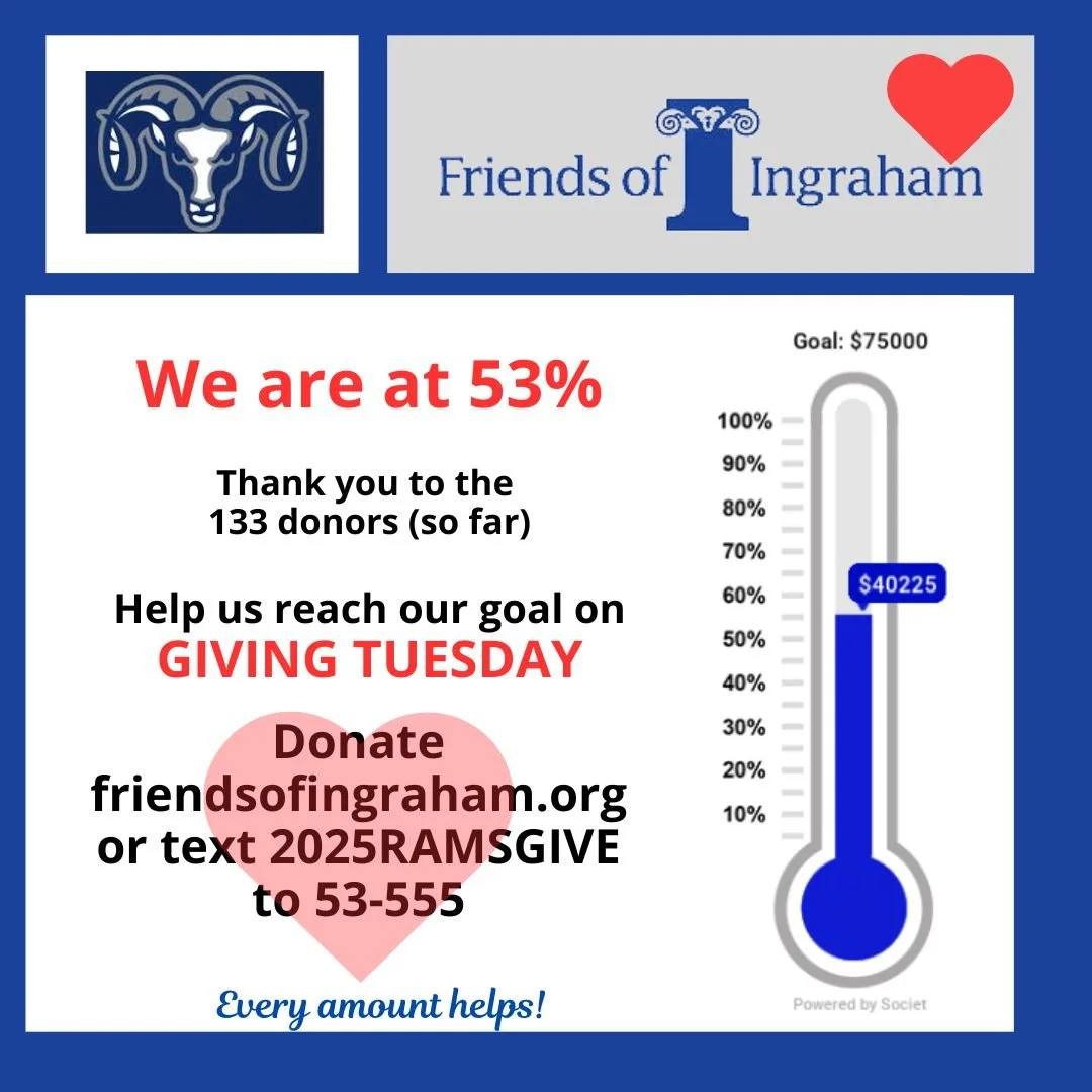 Today, on Giving Tuesday, you can make a gift that feels good, and then you can tell your people, "Sure, I panic-bought gadgets over the weekend, BUT I also supported my RAMS."

Did you know, FOI is already planning winter programs and spri