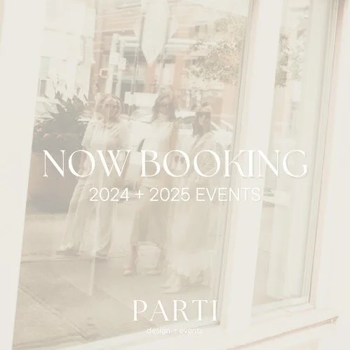 let&rsquo;s get this PARTI started friends 🪩 booking events for 2024 and 2025 ✨ link in bio to inquire ✨