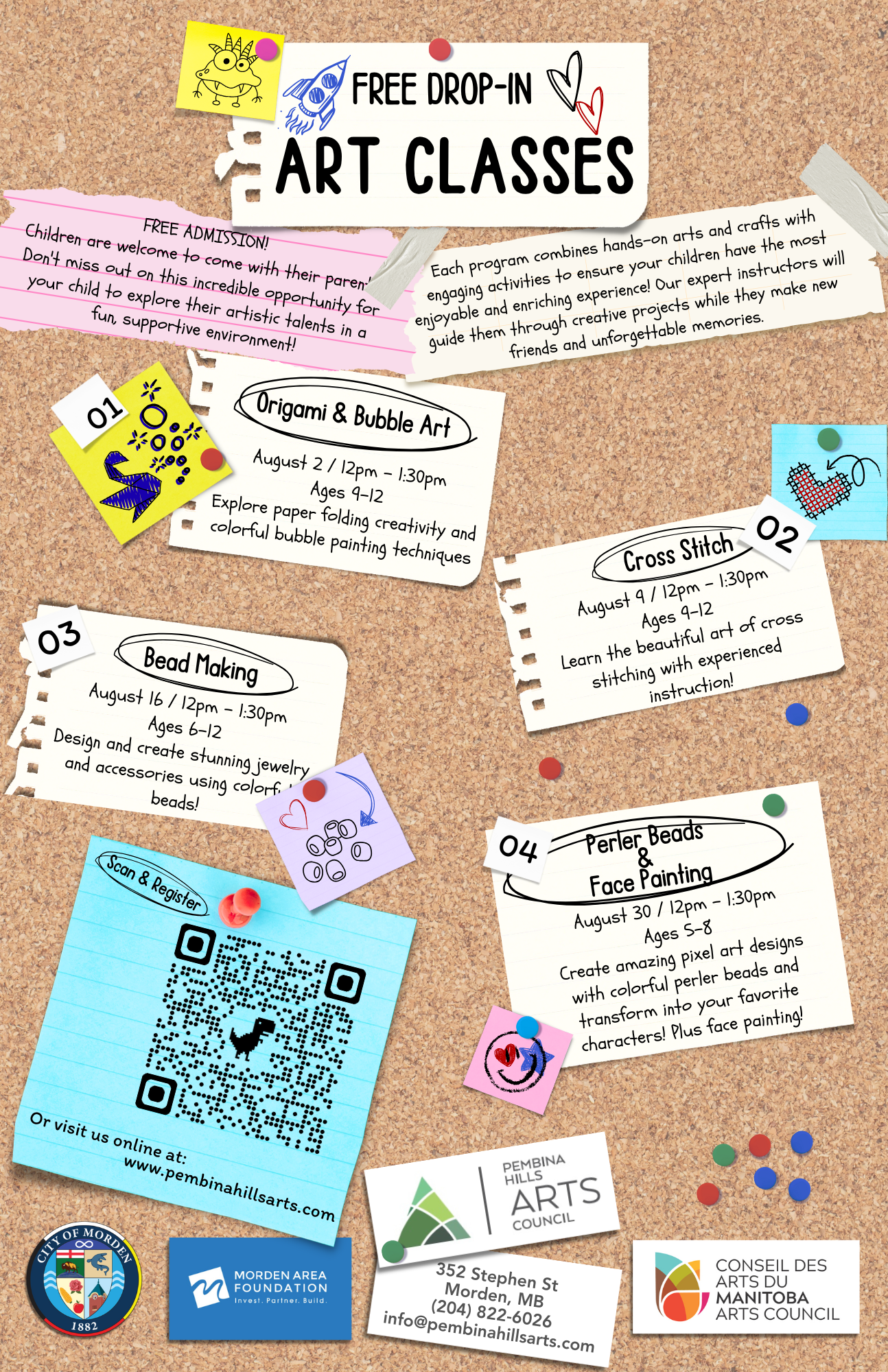 Free Drop-In: Origami & Bubble Art