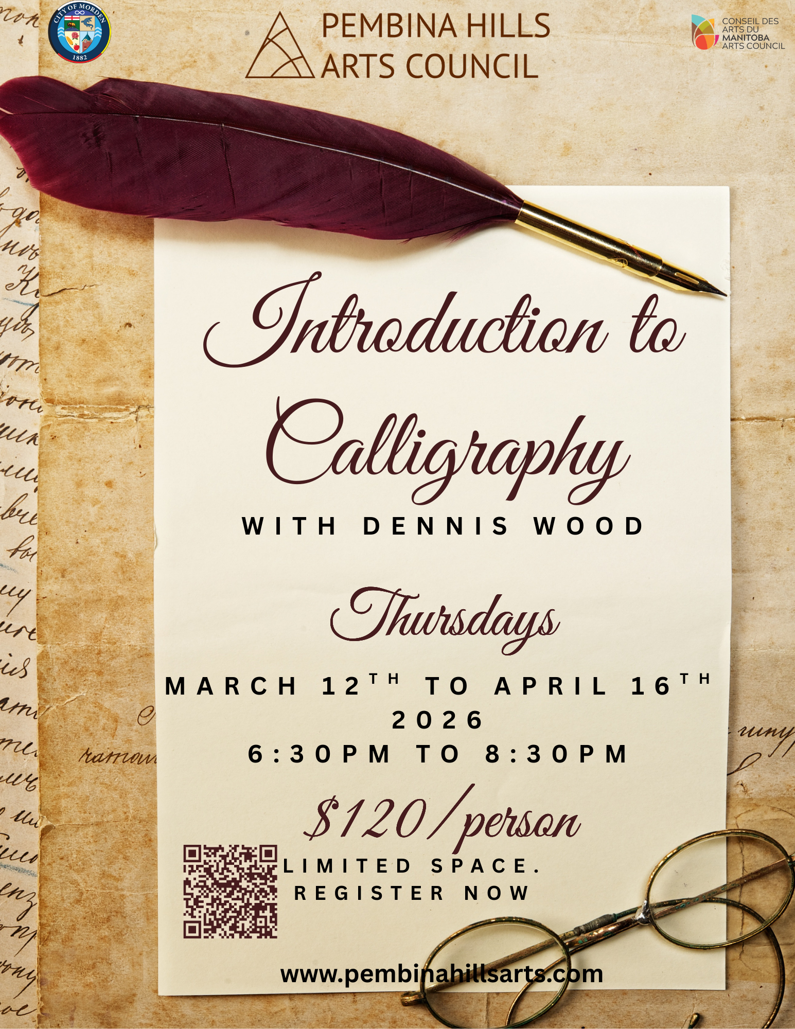 Introduction to Calligraphy with Dennis Wood