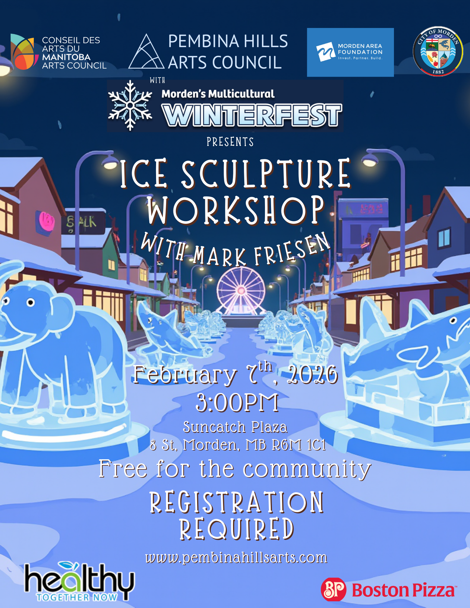 Ice Sculpture Workshop