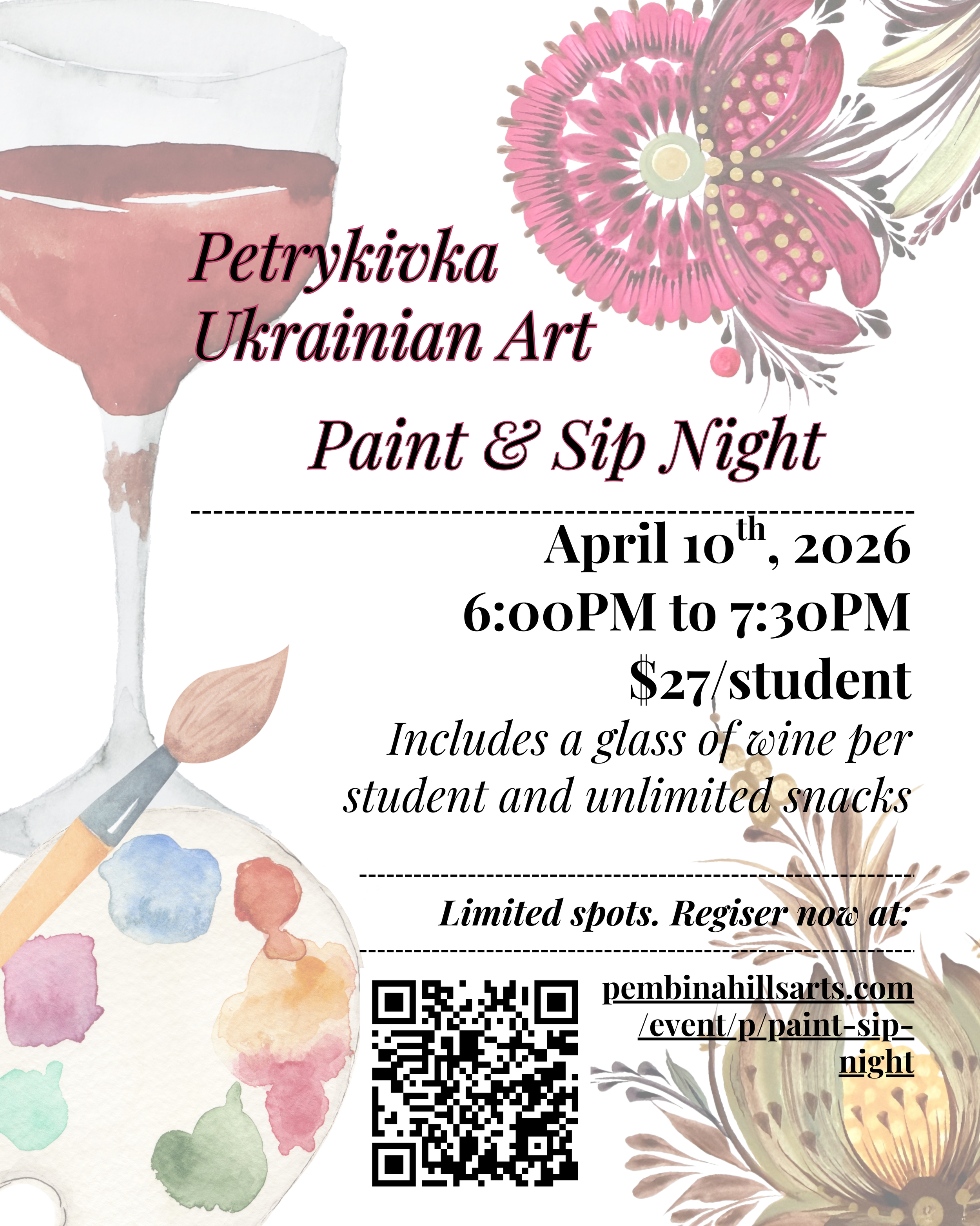 Petrykivka Ukrainian Art Paint & Sip Night.png