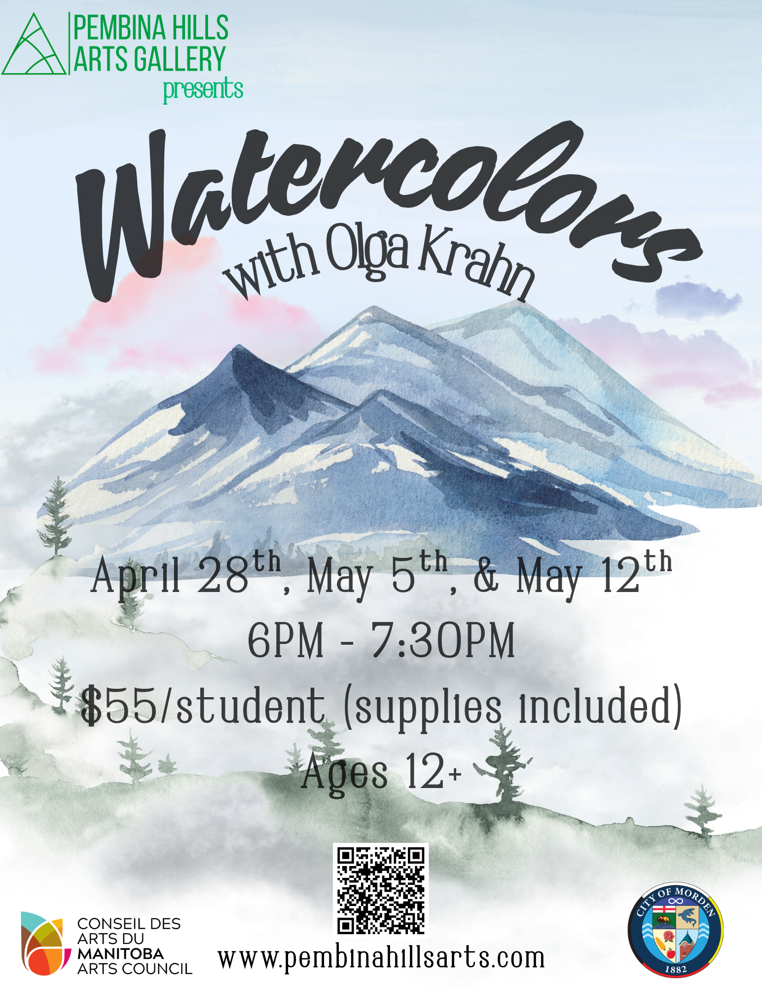 Watercolors with Olga Krahn poster.png