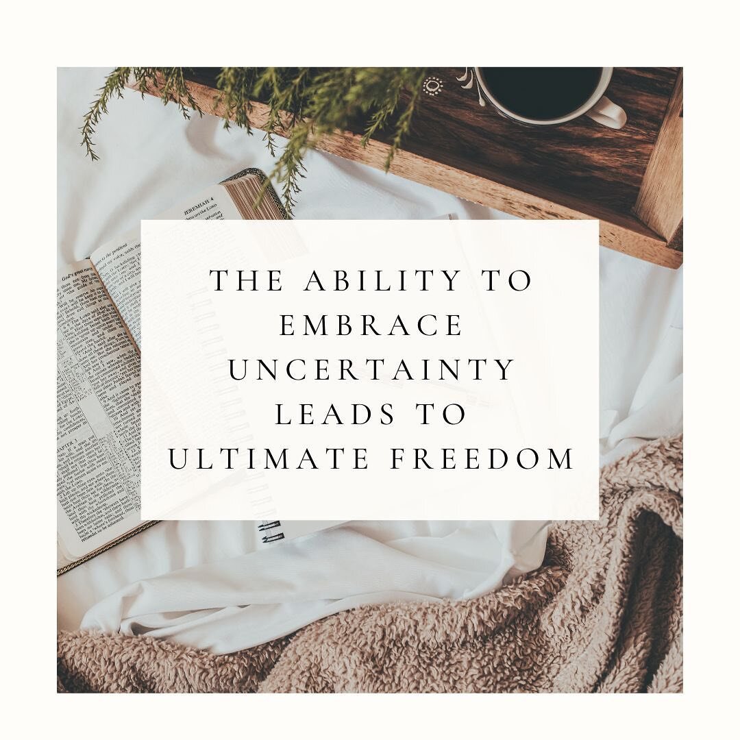 Uncertainty is a part of life, and just because we experience it doesn&rsquo;t mean we have to fight with it. 🌱

#therapist #therapy #phobia #expouretherapy #erp #anxiety #fear #ocd #acceptanceandcommitmenttherapy