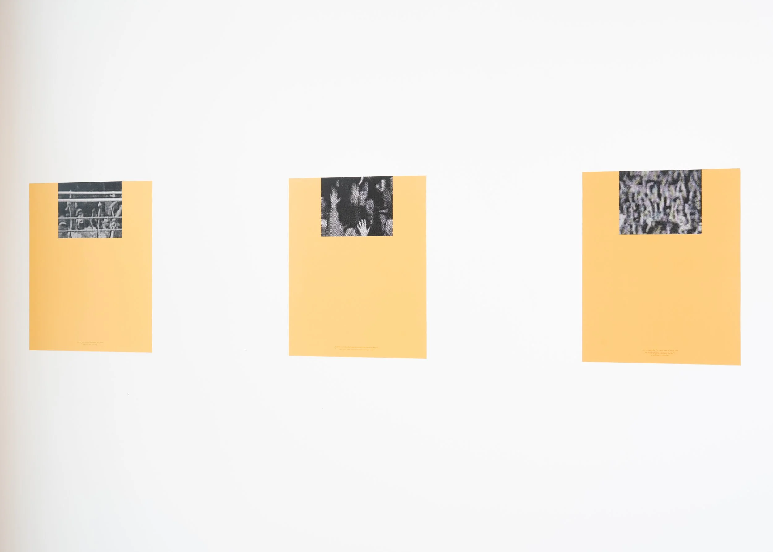 Michelle Caron-Pawlowsky, Untitled IV - VI, from Prises finales | Finishing Holds, Alliance Française Vancouver, Capture Photography Festival, 2026.