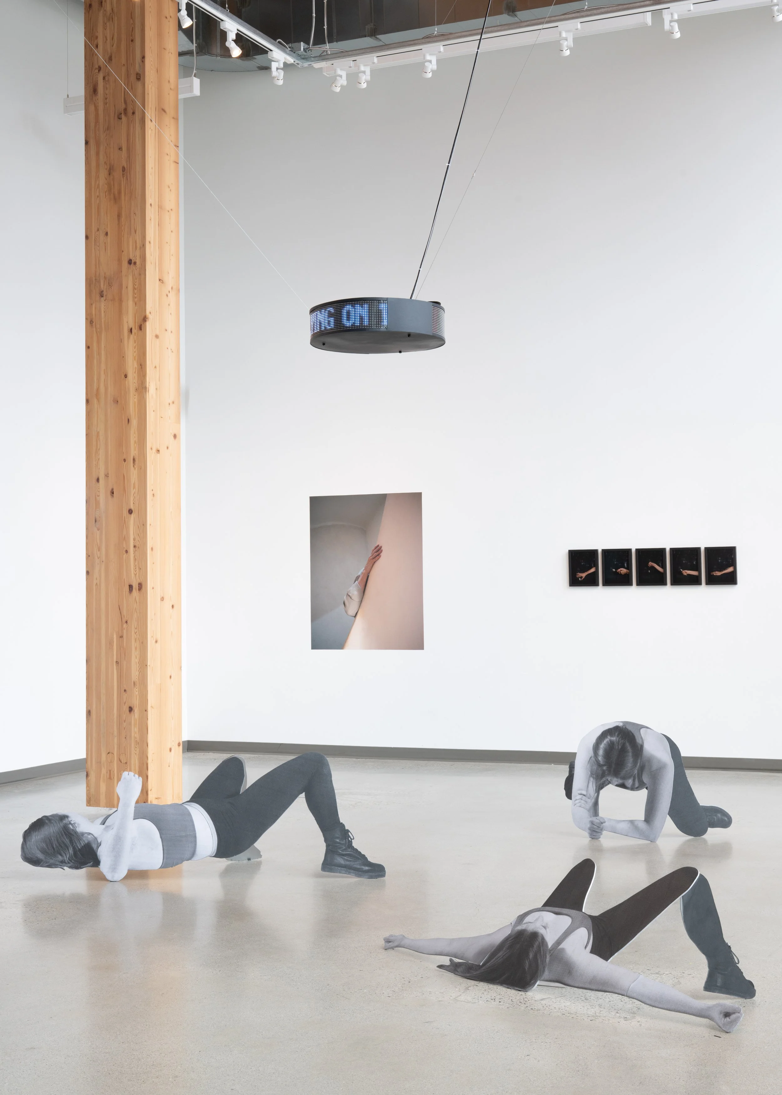 Claudia Goulet-Blais & Michelle Caron-Pawlowsky, Pull Them In Close (installation view), Alliance Française Vancouver, Capture Photography Festival, 2026.