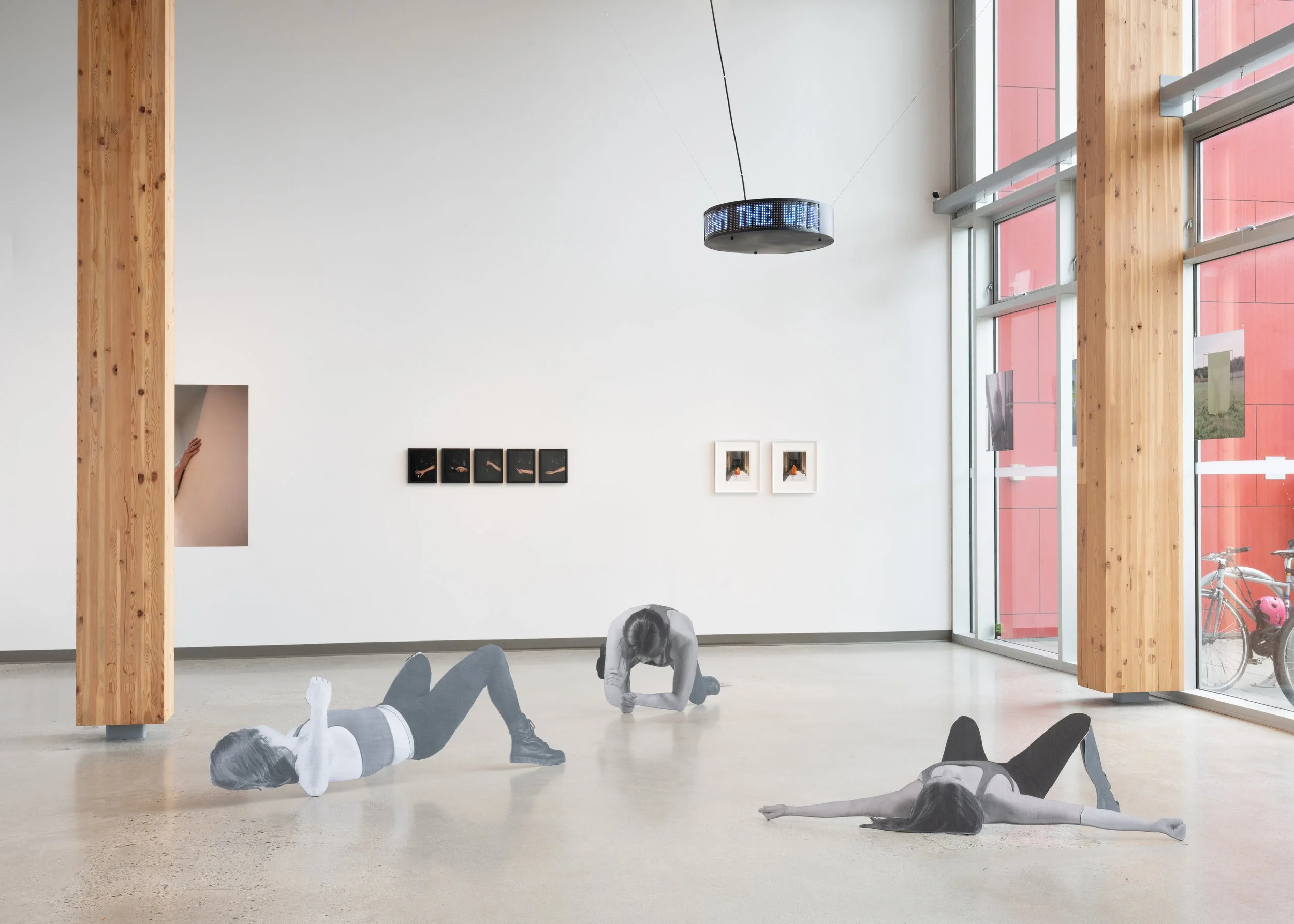 Claudia Goulet-Blais & Michelle Caron-Pawlowsky, Pull Them In Close (installation view), Alliance Française Vancouver, Capture Photography Festival, 2026.
