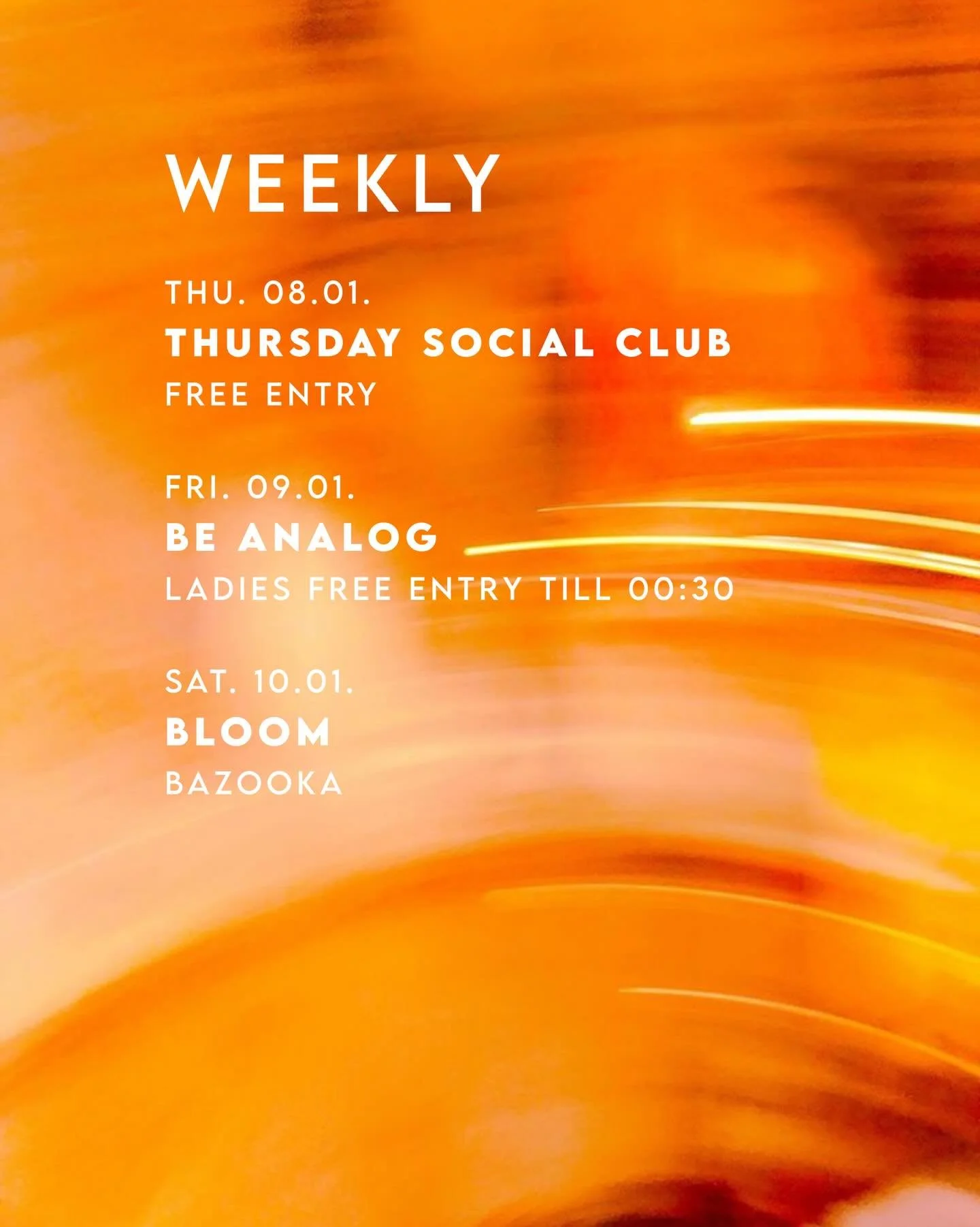 Scheduled.

#trischli #weekendplan #nightlife